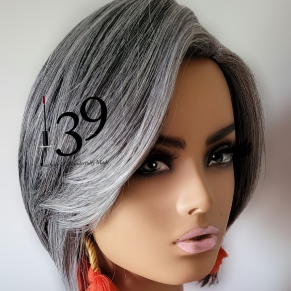 Hair Salt And Pepper Gray Bob Wig Poshmark